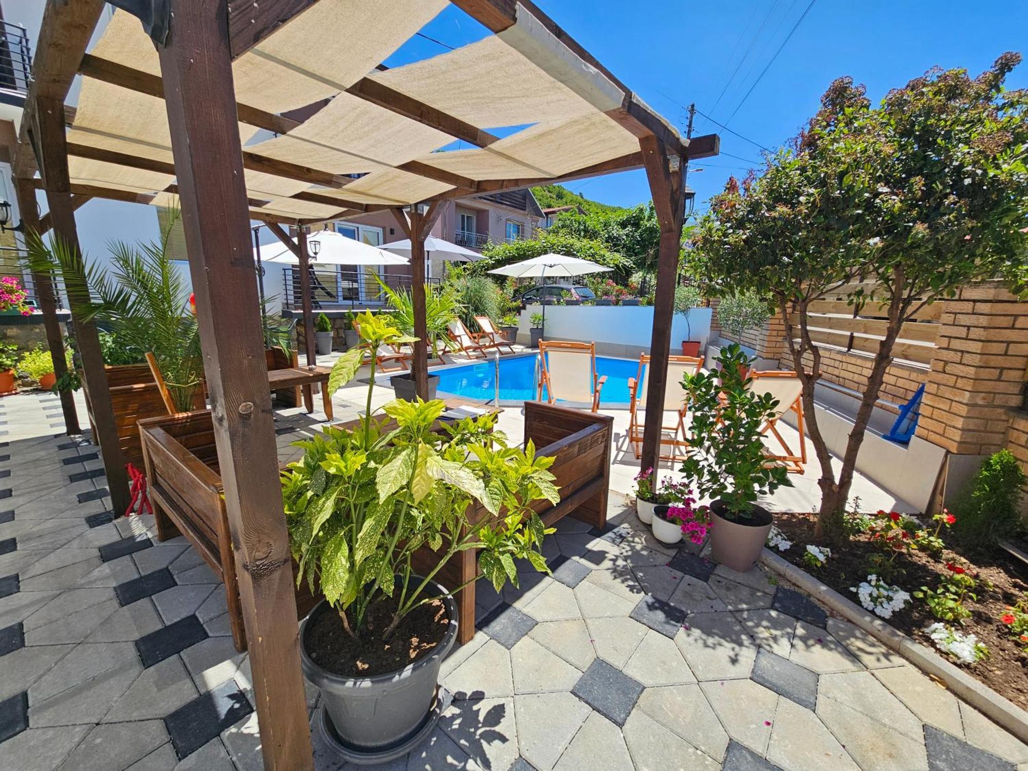 Villa Pegasus Pestani Ohrid Exterior foto
