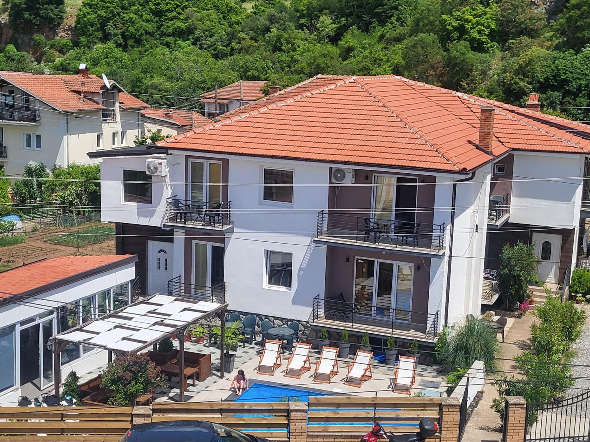 Villa Pegasus Pestani Ohrid Exterior foto